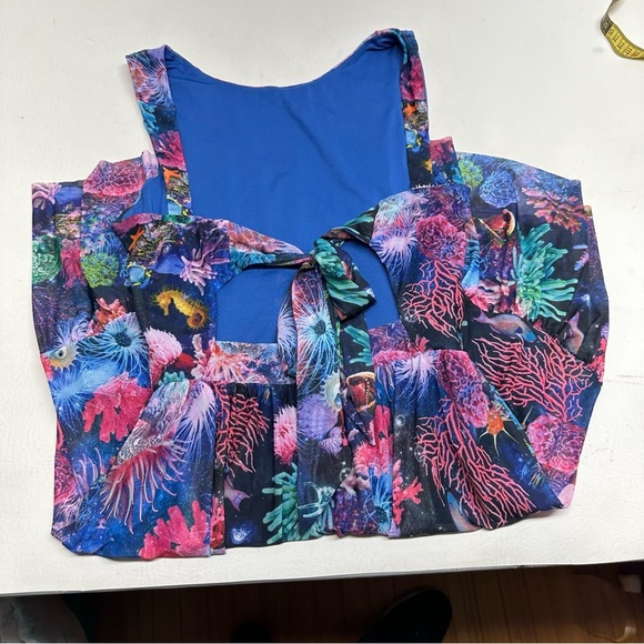 BLACKMILK Friends Not Anemones Bow-Back Dress SIZE XS - Picture 12 of 12